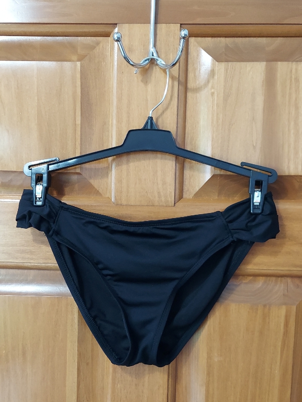 🆕 Mossimo Supply Co. Black Sleek Stylish Bikini Bottoms, Swimwear Size XL, NEW